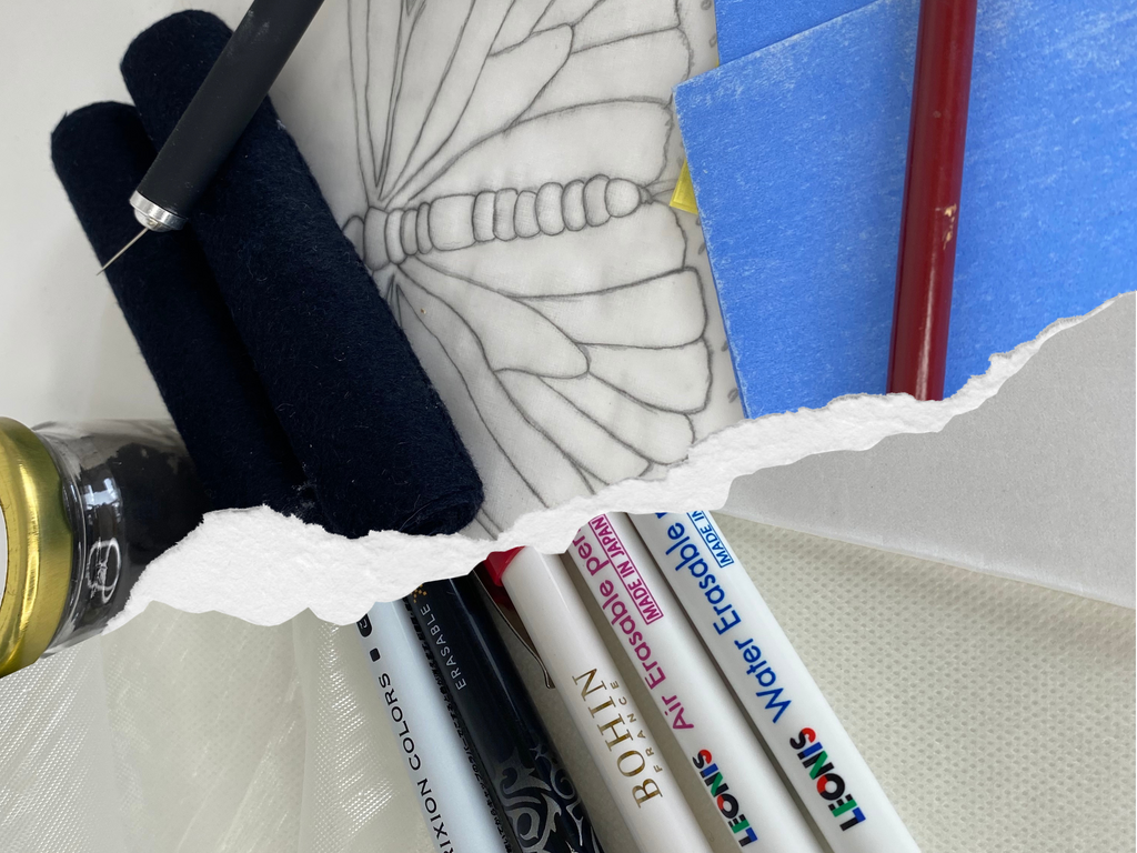 Embroidery transfer methods